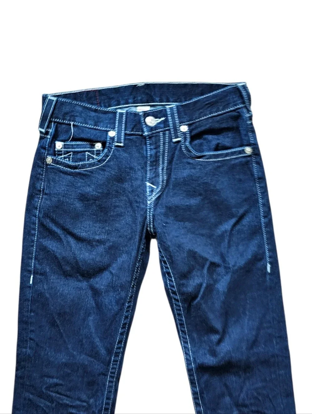 True Religion Slim Naturaline Body Rinse Stretch Slim Fit Denim Jeans Men 31